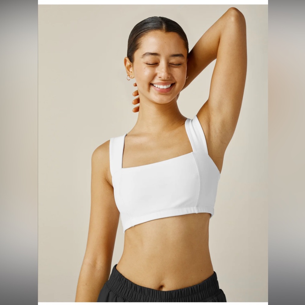 Beyond Yoga Spacedye Square-Neck Sports Bra Small